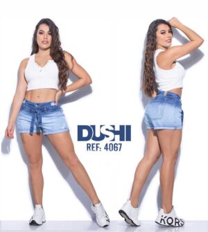 Short Moda Jean Azul